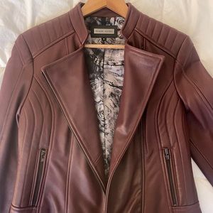 Black Rivet Leather Jacket, Wilsons Leather